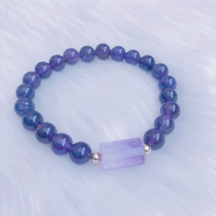 Amethyst Bracelet w/Lavender Stone